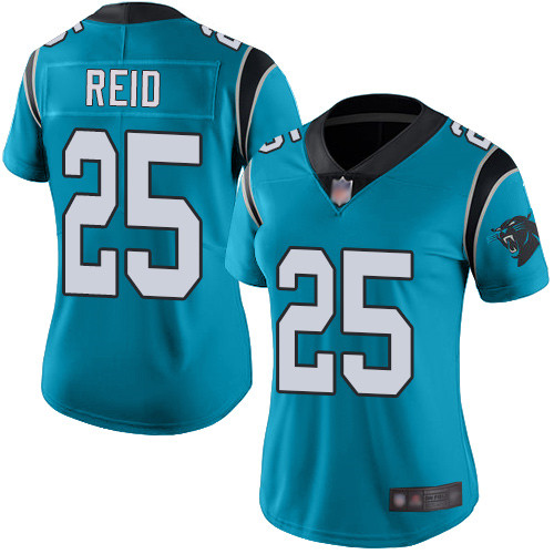Carolina Panthers Limited Blue Women Eric Reid Alternate Jersey NFL Football #25 Vapor Untouchable